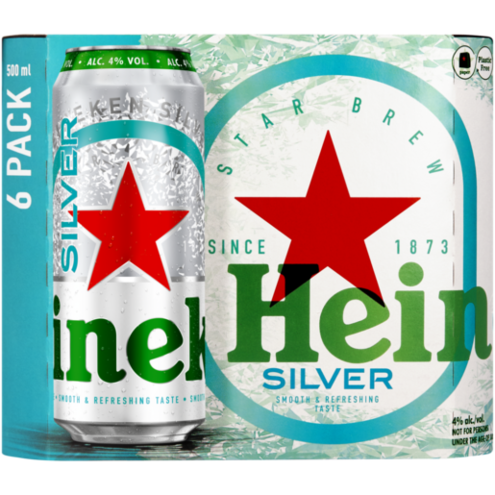Heineken Silver Can
