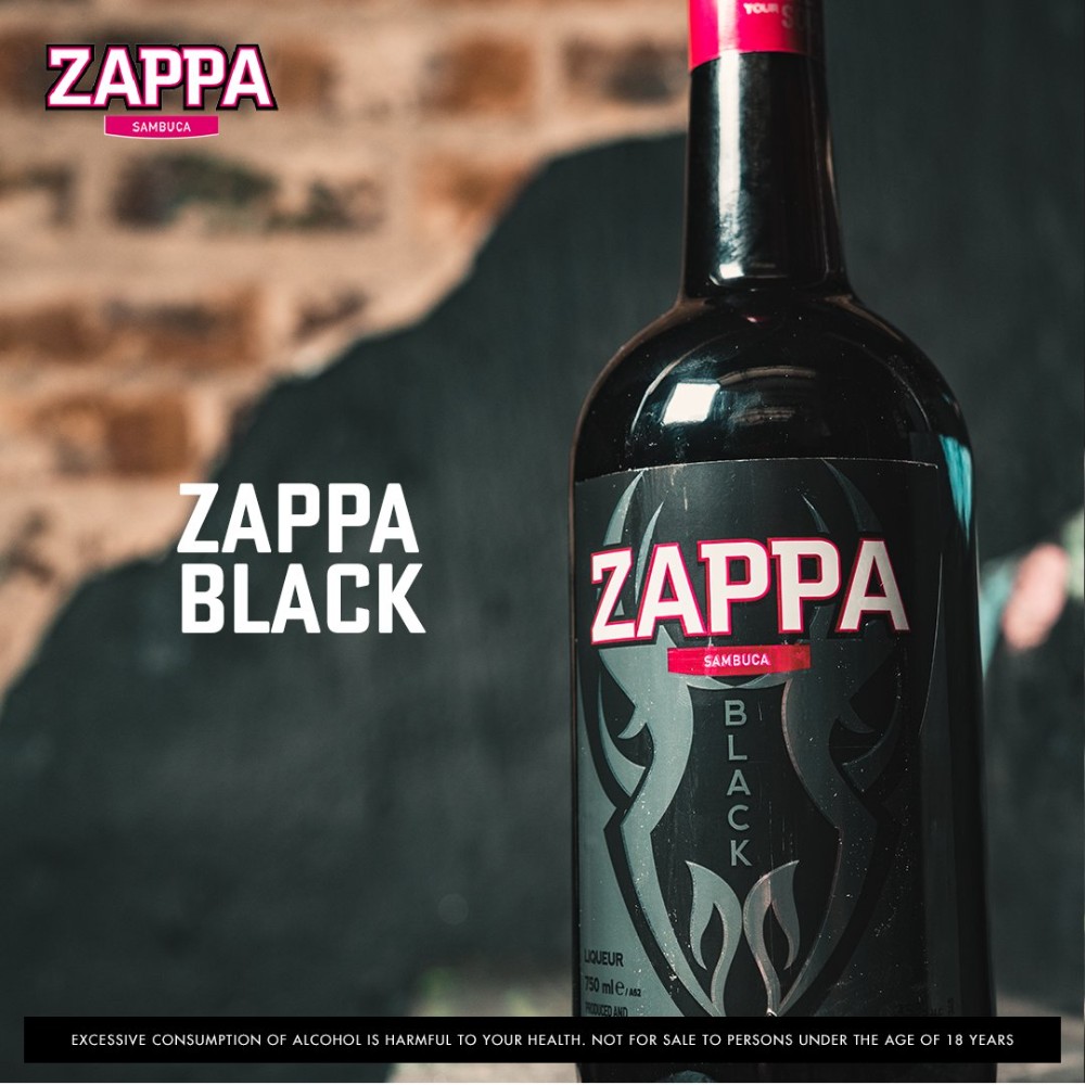 Zappa black 750ml