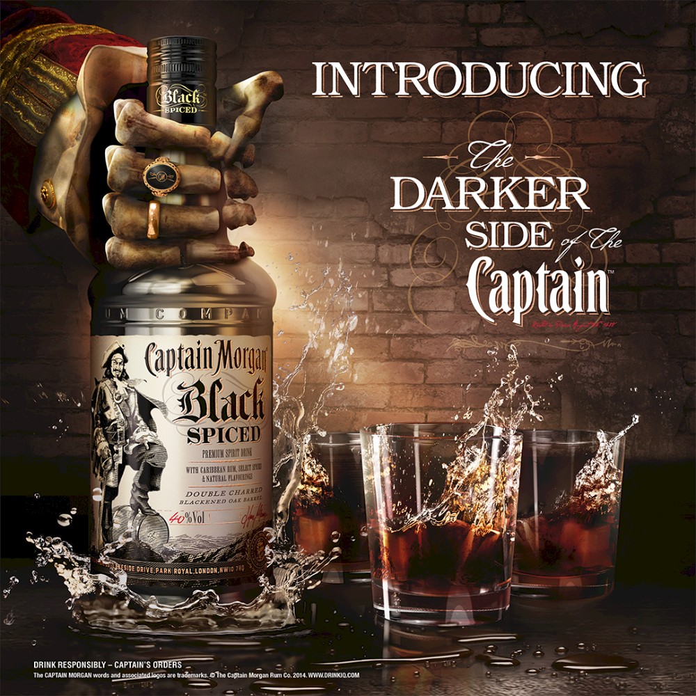 Captain  Morgan Black 750ml