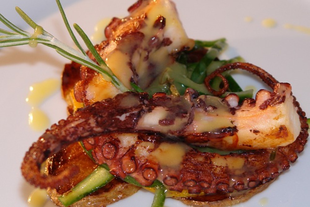 Grilled Octopus (Pweza)