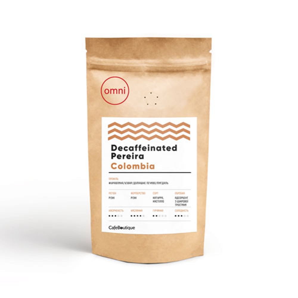 Colombia Decaffeinated Pereira 250г