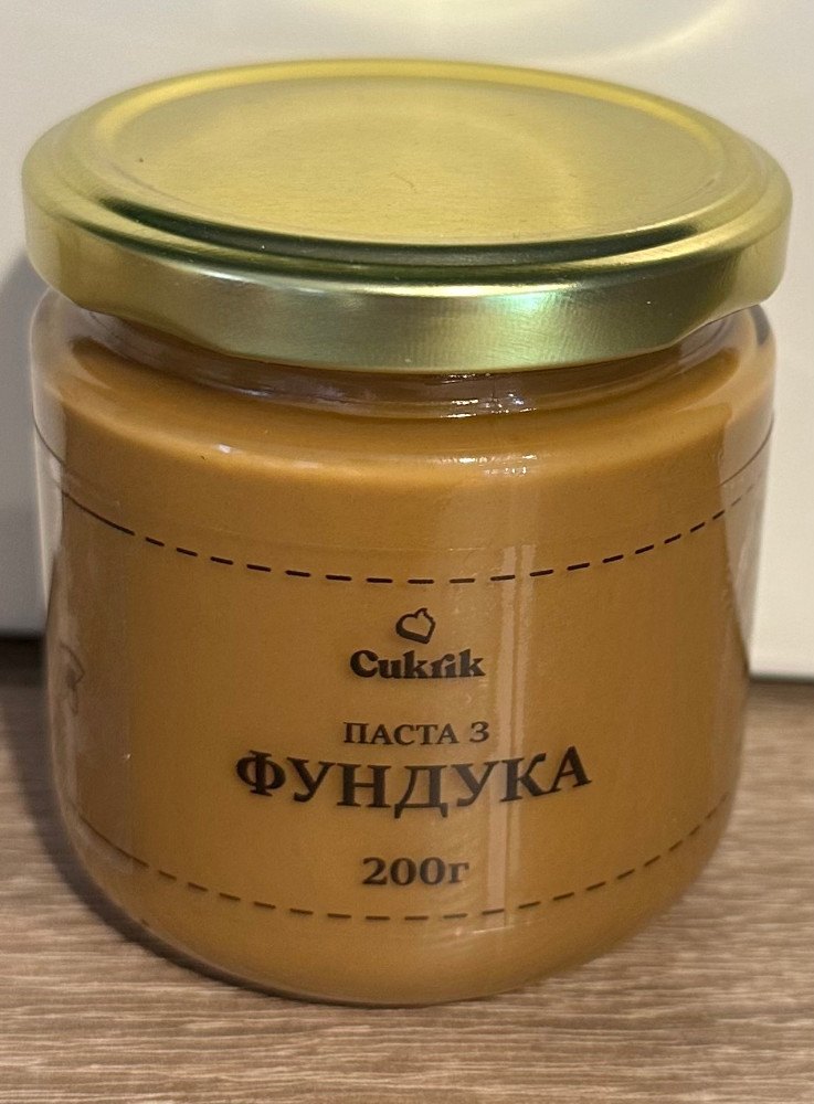 Паста фундук 200г