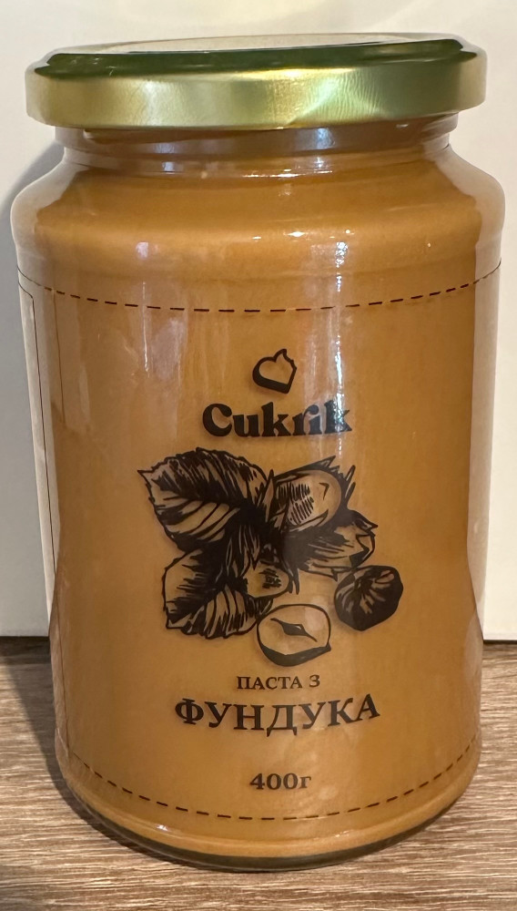 Паста фундук 400г