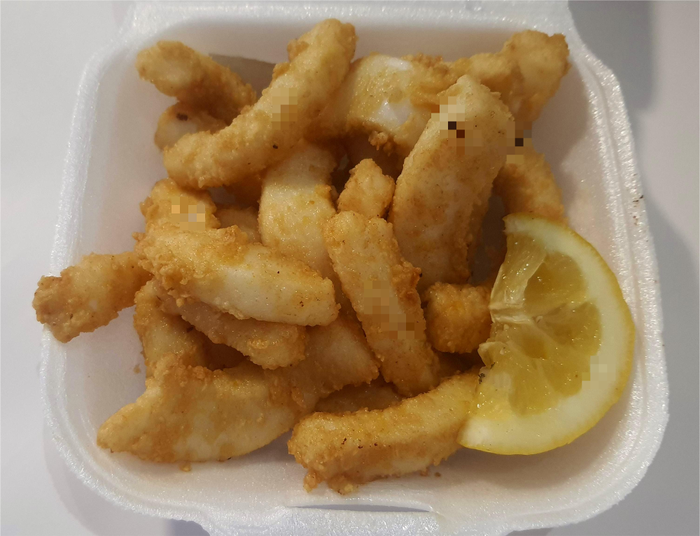 250g Calamari (full portion)