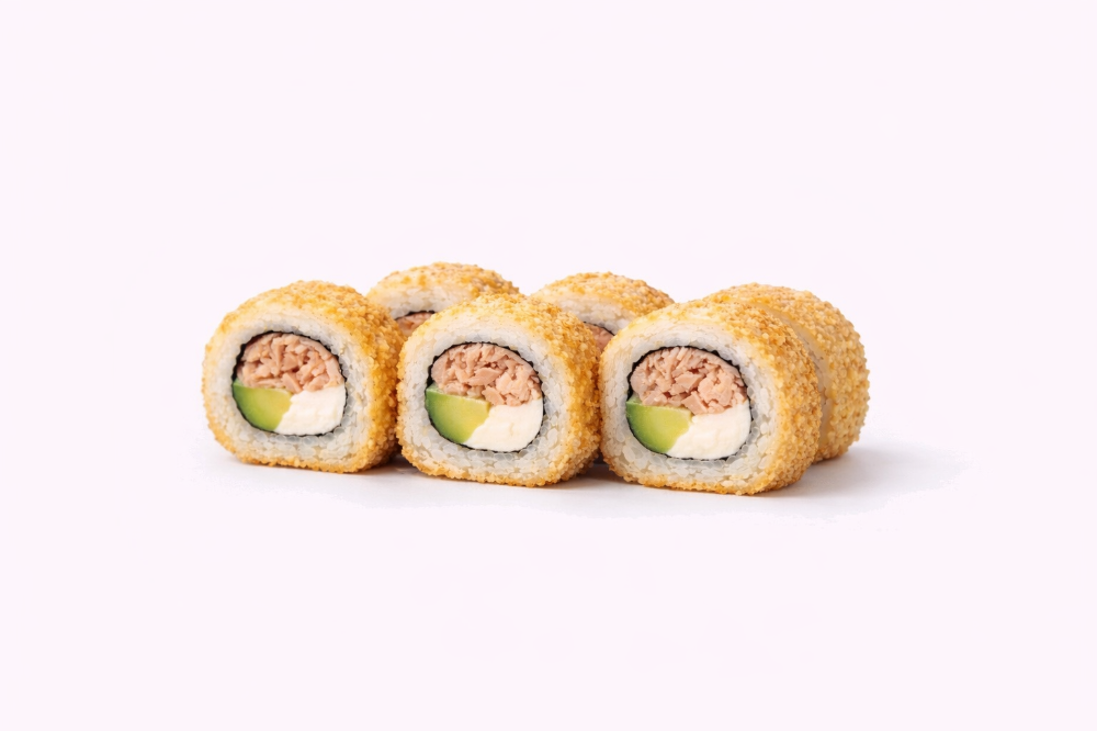 Теплий рол з тунцем. (250 грамів)