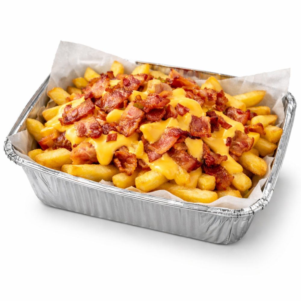 ЇDON BOX - Картопля фрі з беконом. (160 грамів)