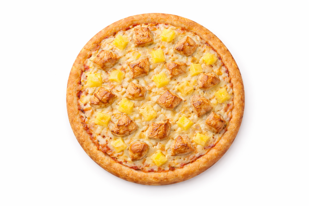 Піца чіккен ананас (450 грамів)