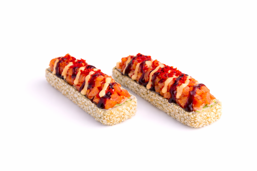 ЇDON BOX - Опен рол з лососем. (220 грамів)