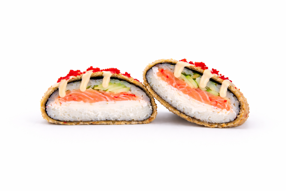 ЇDON BOX - Бургер з лососем. (290 грамів)