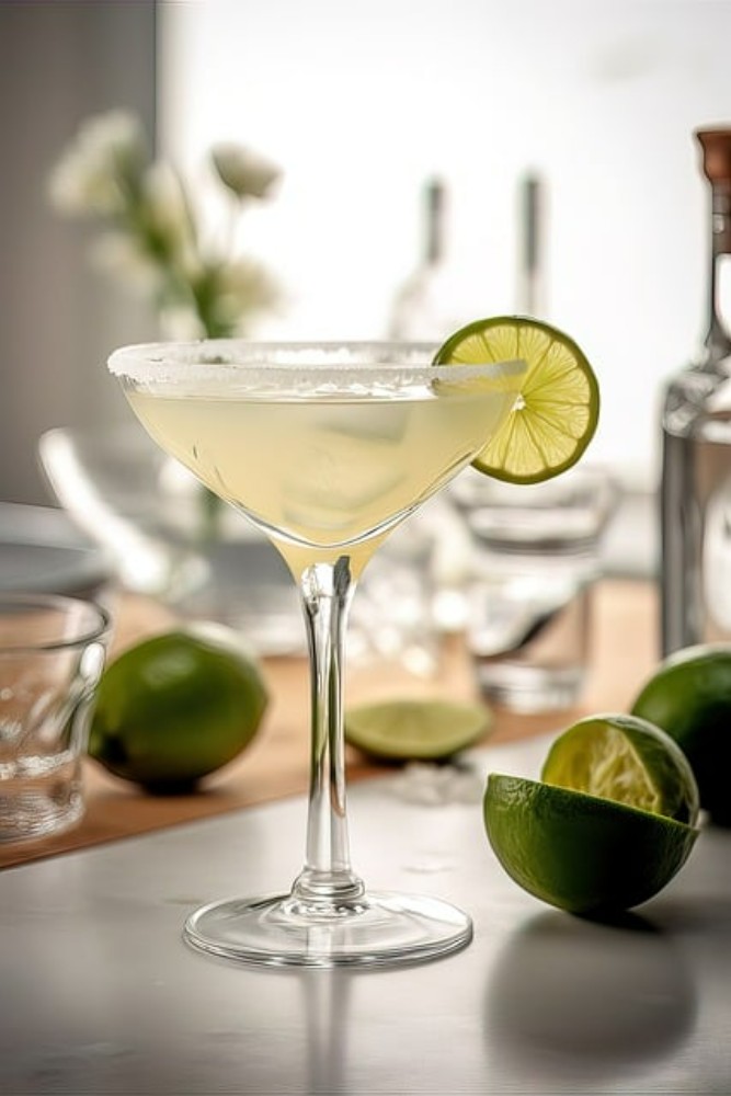 Margarita con jose Cuervo