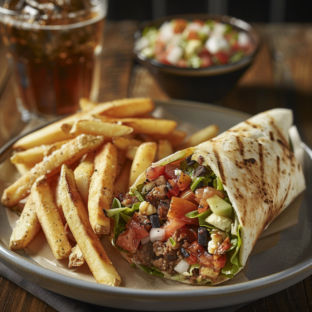 Arracherra Salad Wrap