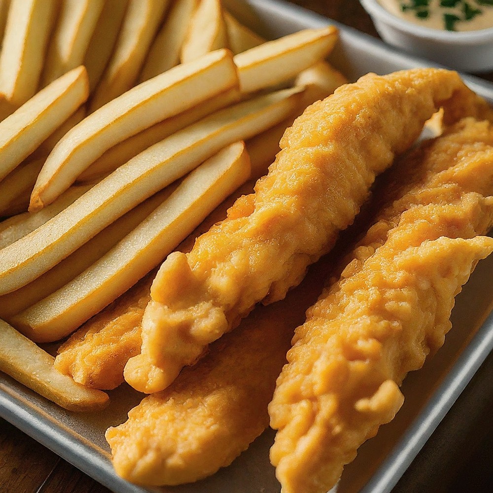Kentucky Fried Chicken Tenders and Fries