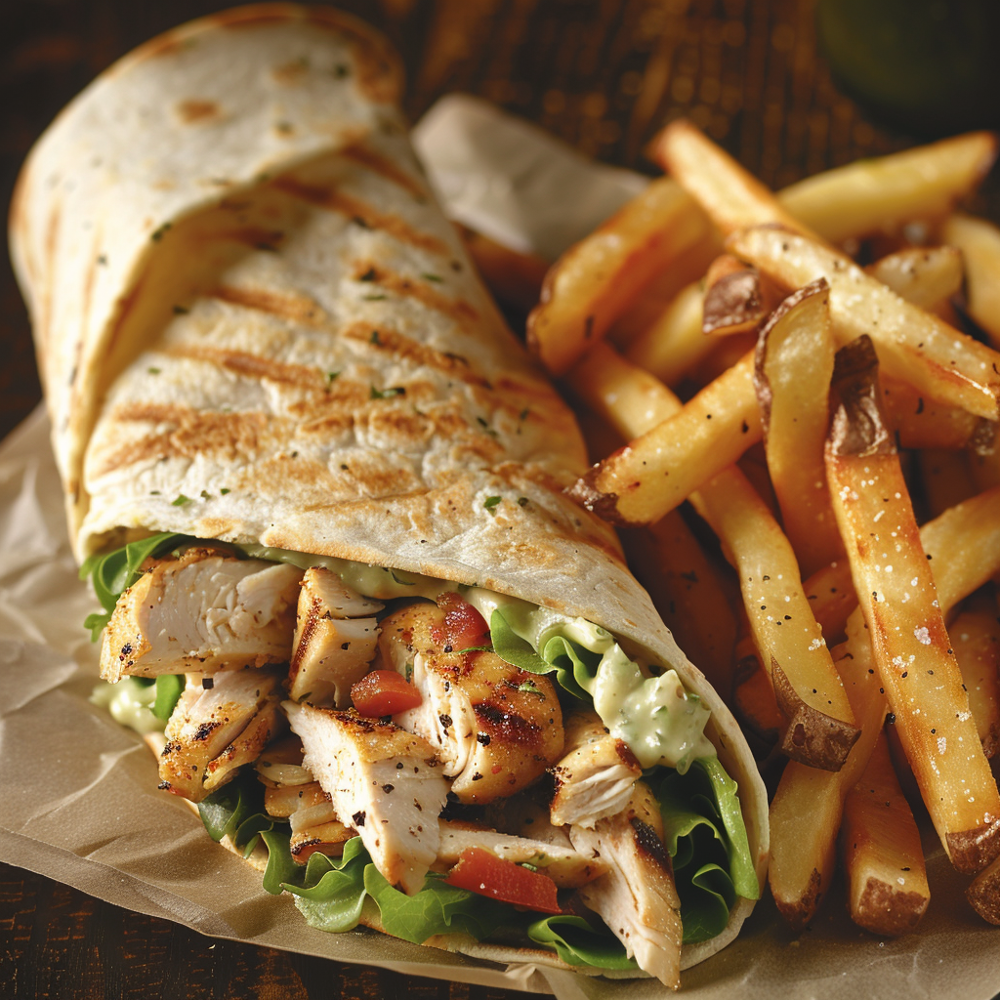 Chicken Caesar Wrap