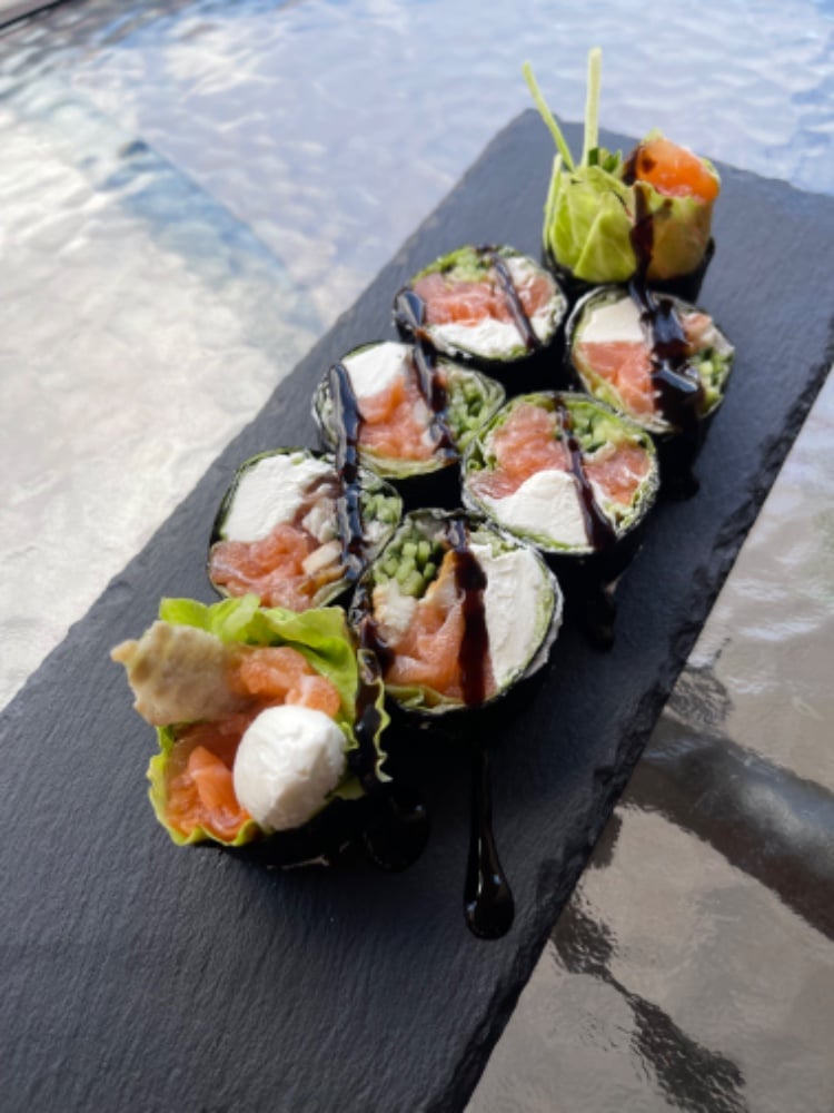 Рол без рису Salmon & Eel 