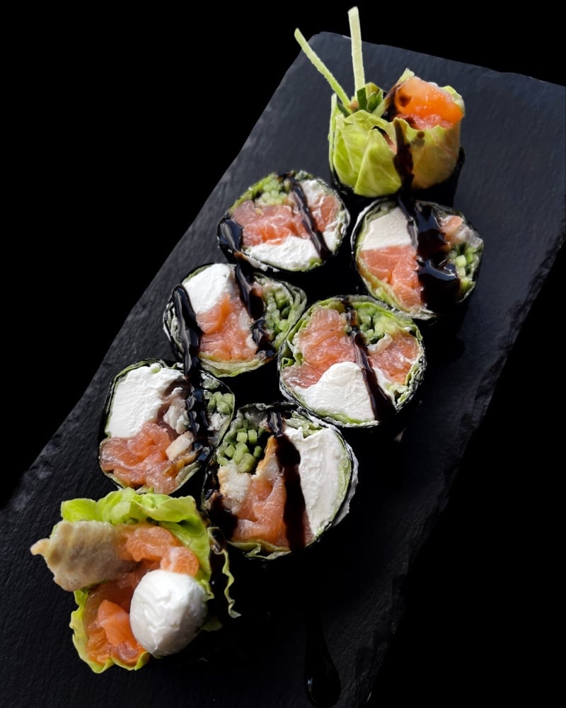Рол без рису Salmon & Eel