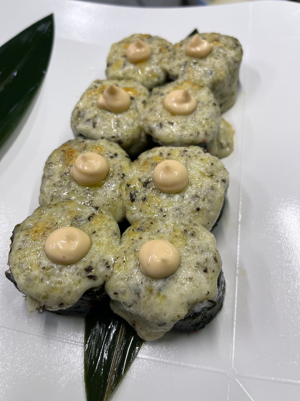 Футомак  запечений з креветкою панко та трюфелем D. Lux 