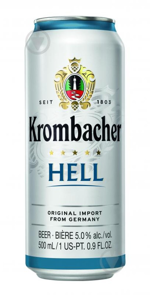 Пиво Krombacher Hell 