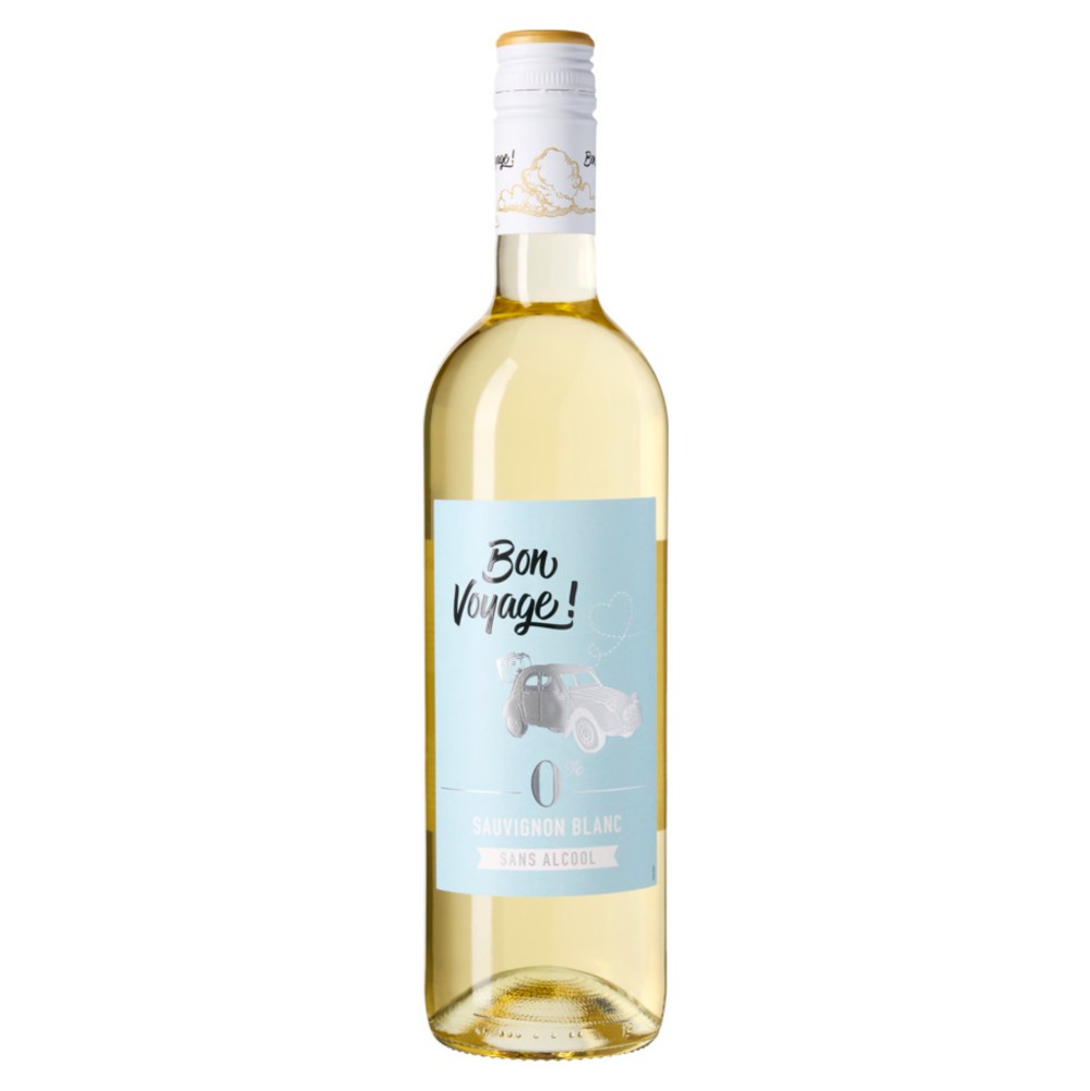 Bon Voyage SAUVIGNON BLANC Німеччина вино безалкогольне біле напівсухе
