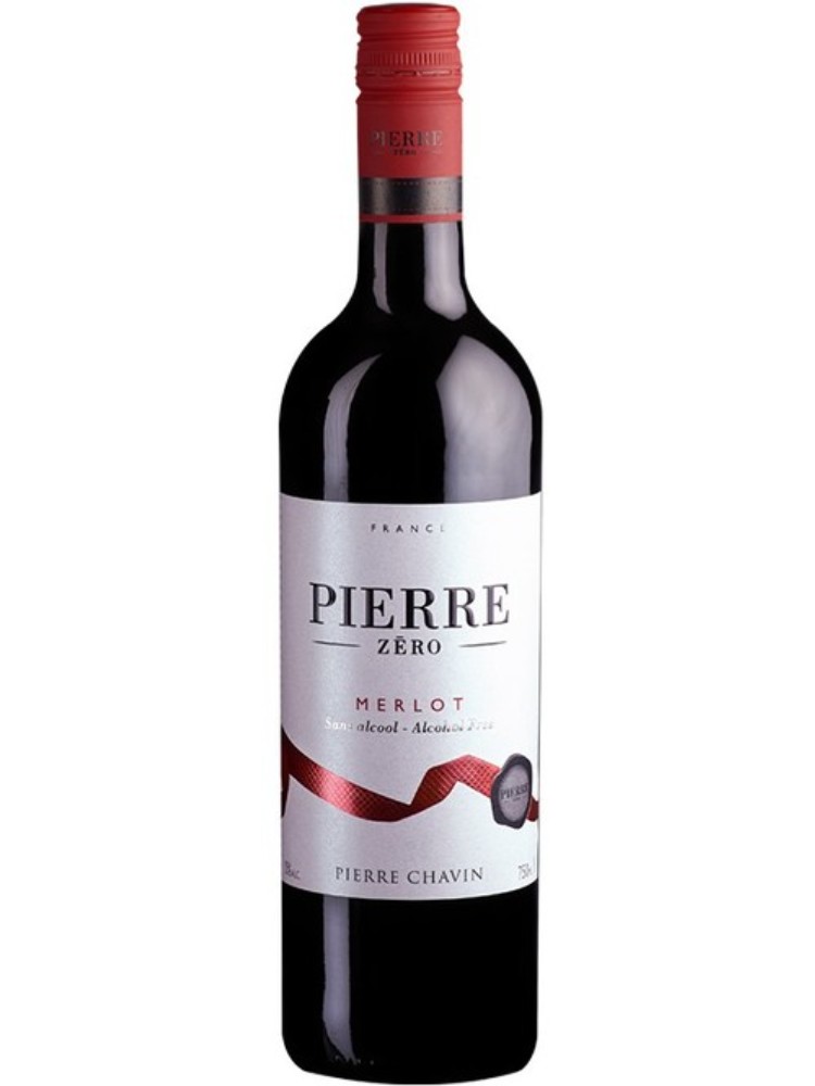 Pierre Zero MERLOT Франція вино безалкогольне червоне напівсолодке