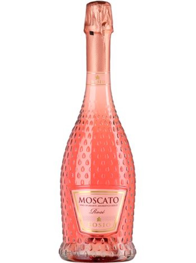Moscato Spumante Rose Bosio Італія вино ігристе рожеве солодке