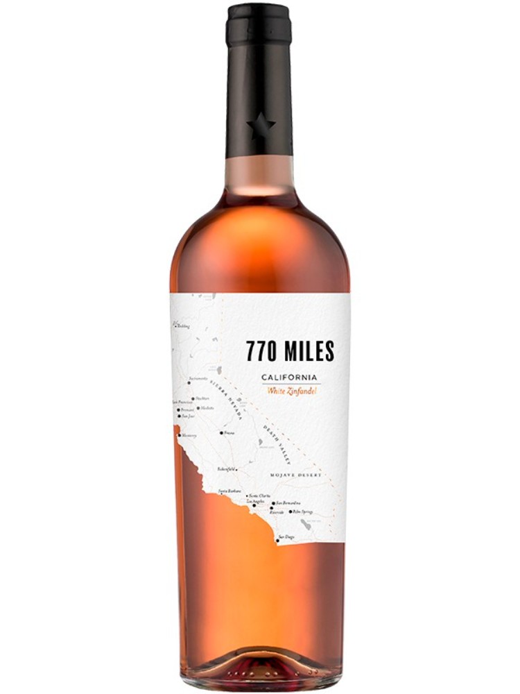 Zinfandel Rose 770 Miles США вино рожеве напівсухе