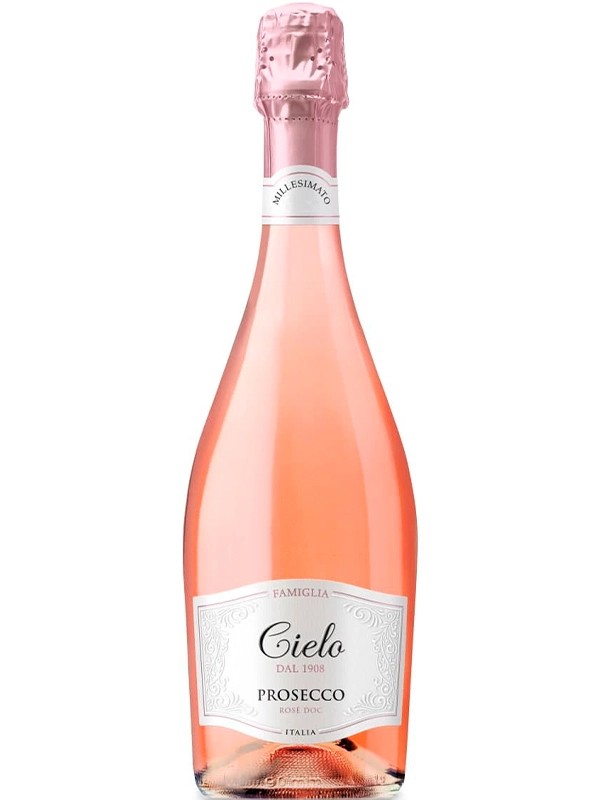 Prosecco DOC Spumante ROSE Extra Dry Cielo Італія вино ігристе рожеве екстрасухе