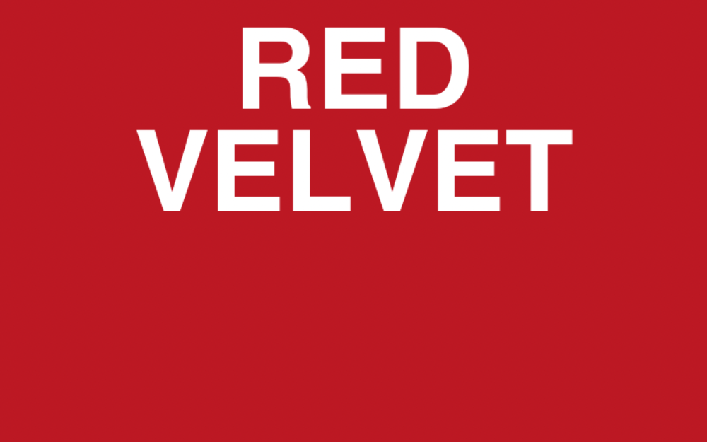 Red Velvet Latte con hielo