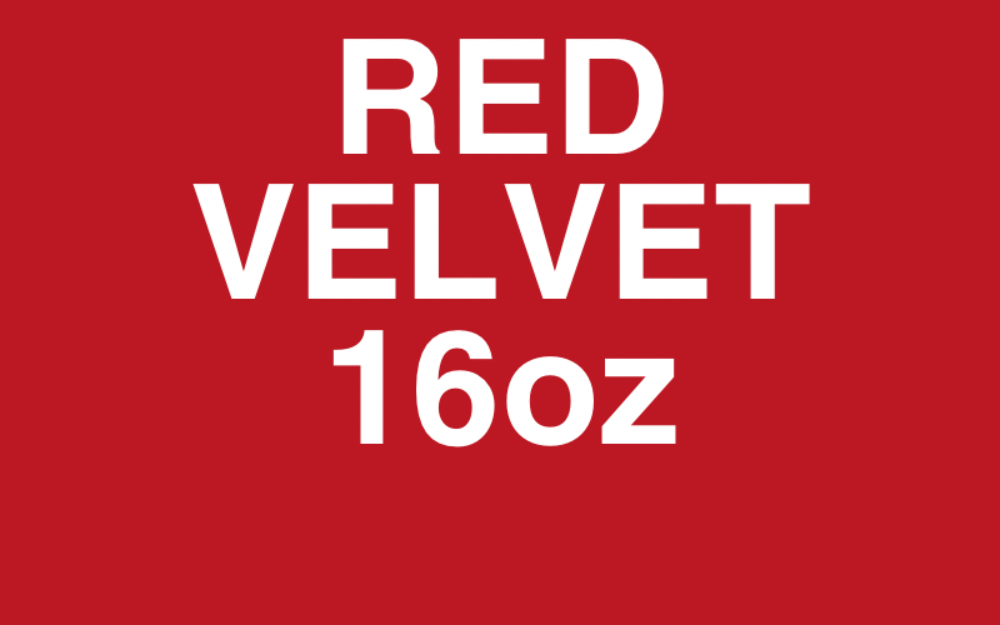 RED VELVET LATTE 16oz