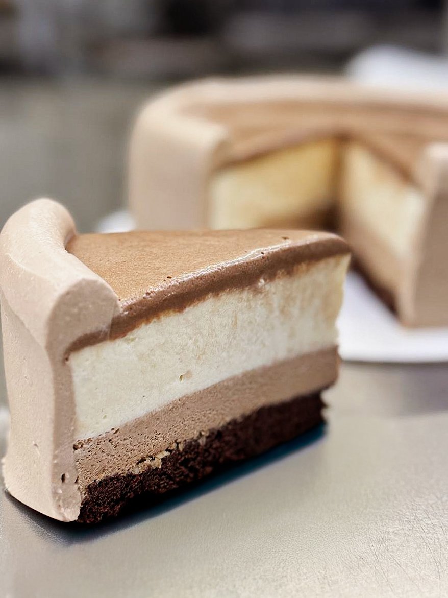 Торт шоколадне морозиво