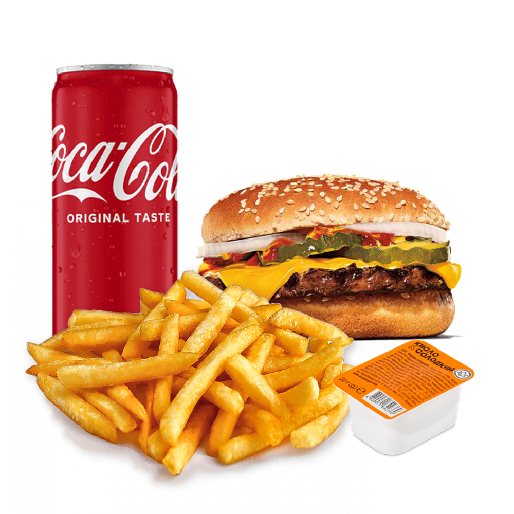 ЧізБургер міні Меню зі свинини