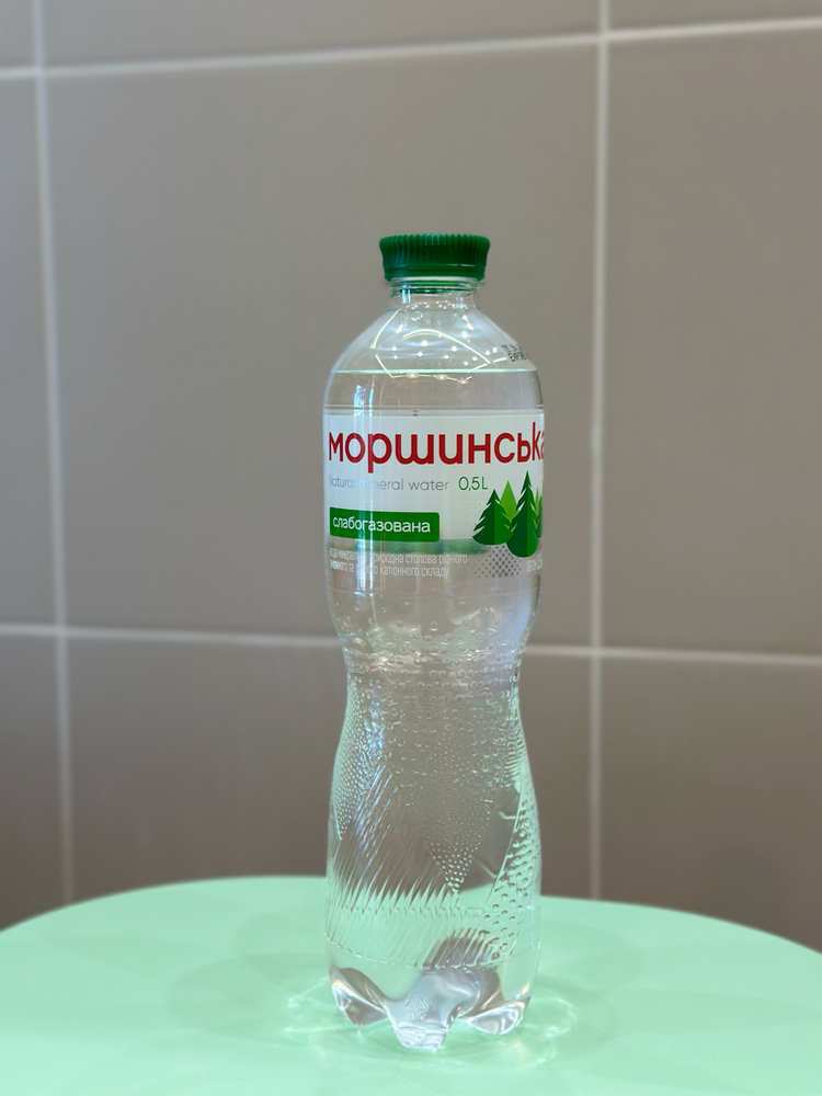 Вода минеральна с/г 0,5 л