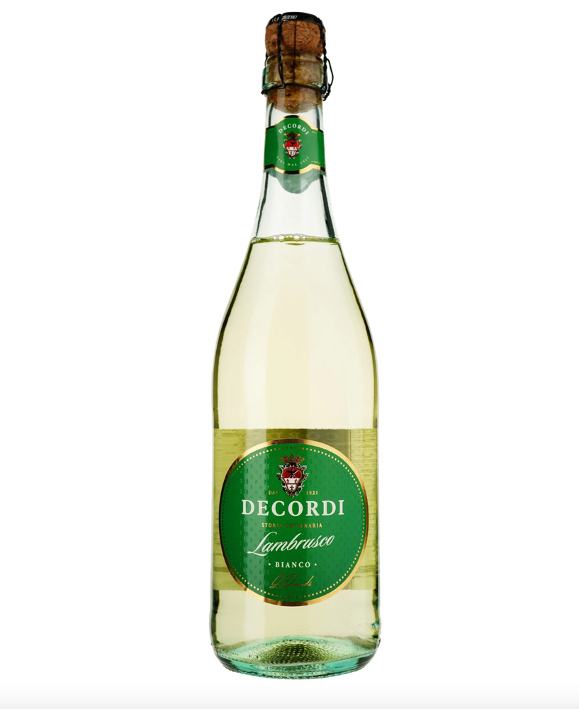 Lambrusco Bianco Amobile Decordi, 0,75л 