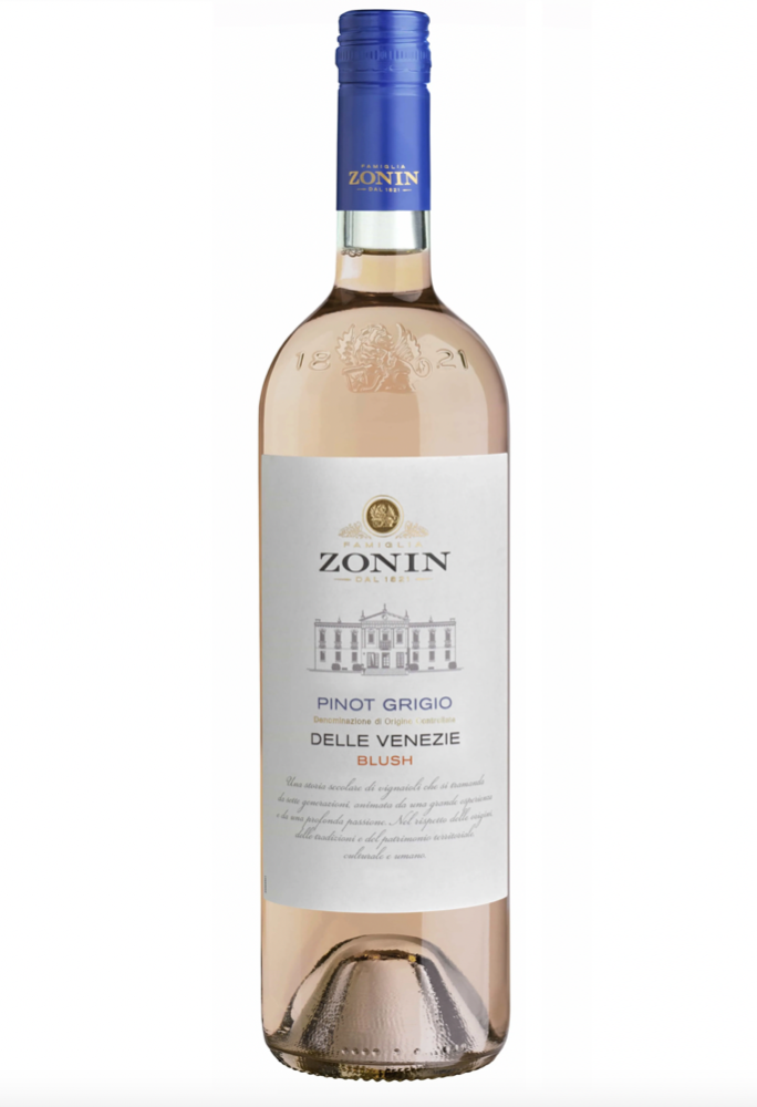 Pinot Grigio Delle Venezia Blush ZONIN, 0,75л