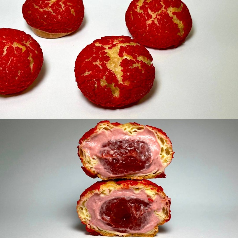 NEW✨Набір тістечко ШУ полуниця (9шт)