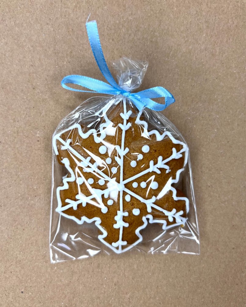 NEW✨Пряник "Святкова Сніжинка"