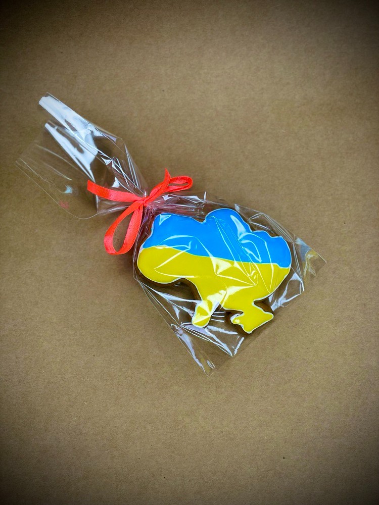Пряник з глазур'ю "Україна"