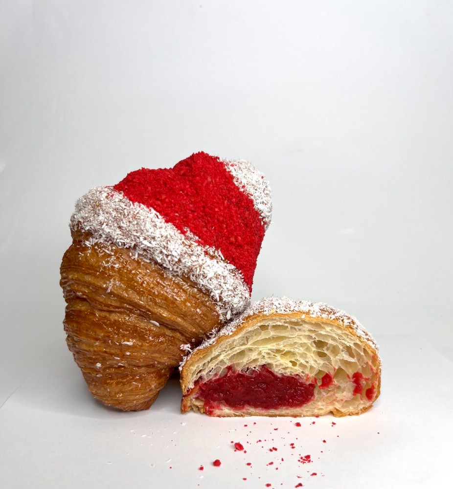 NEW✨Круасан з малиною