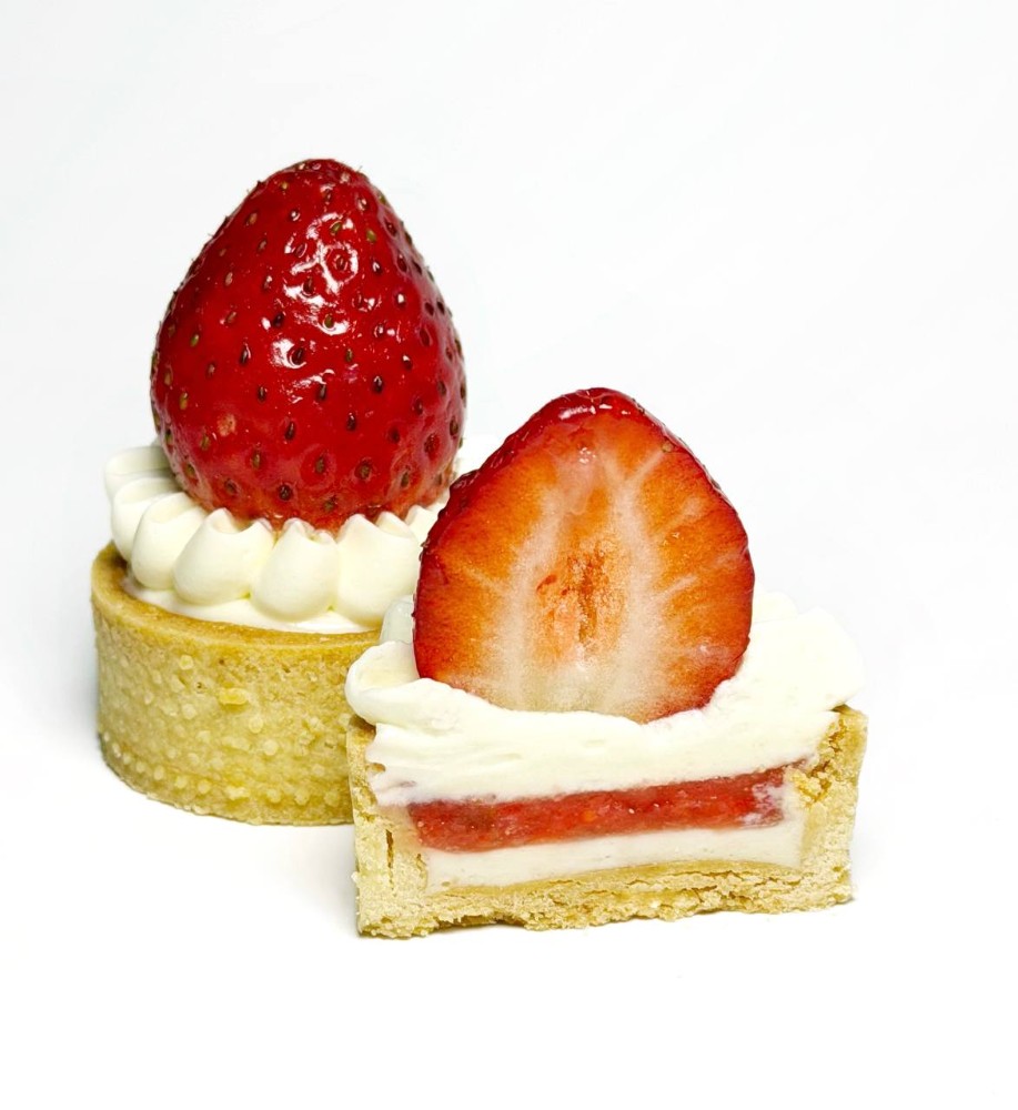 Міні-тарт (полуничний)