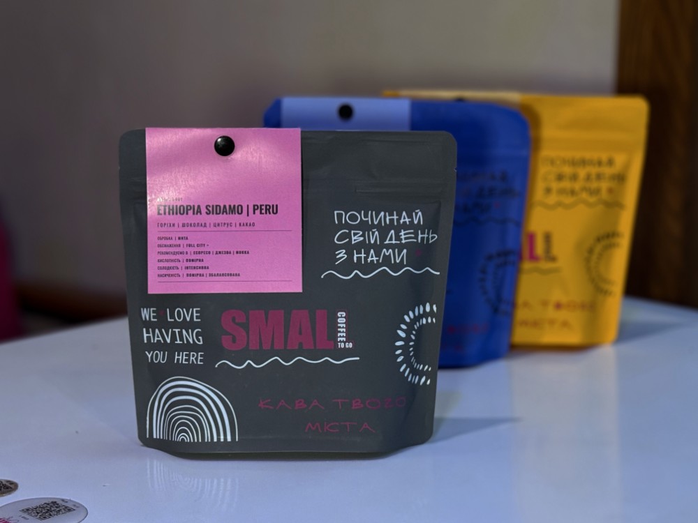 Кава в пачках ETHIOPIA SIDAMO | PERU 0.250 г