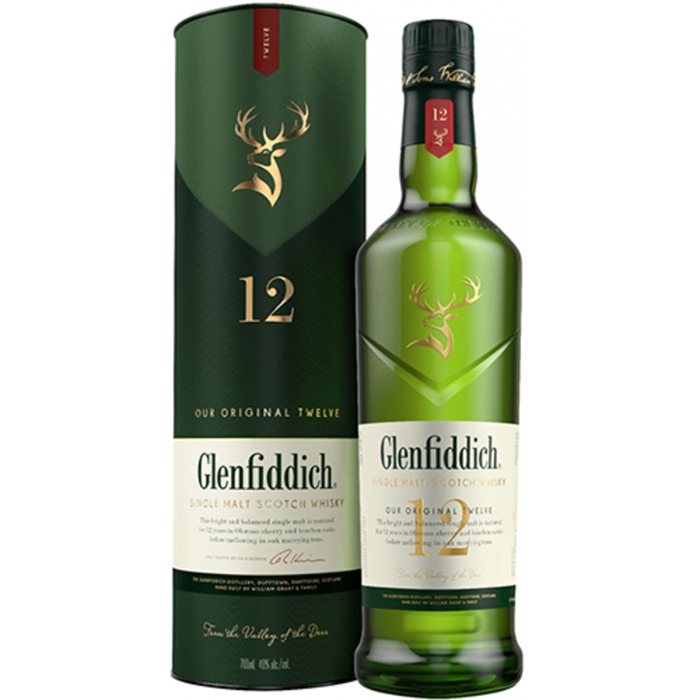 Віскі Glenfiddich 12 y.o. 50 мл