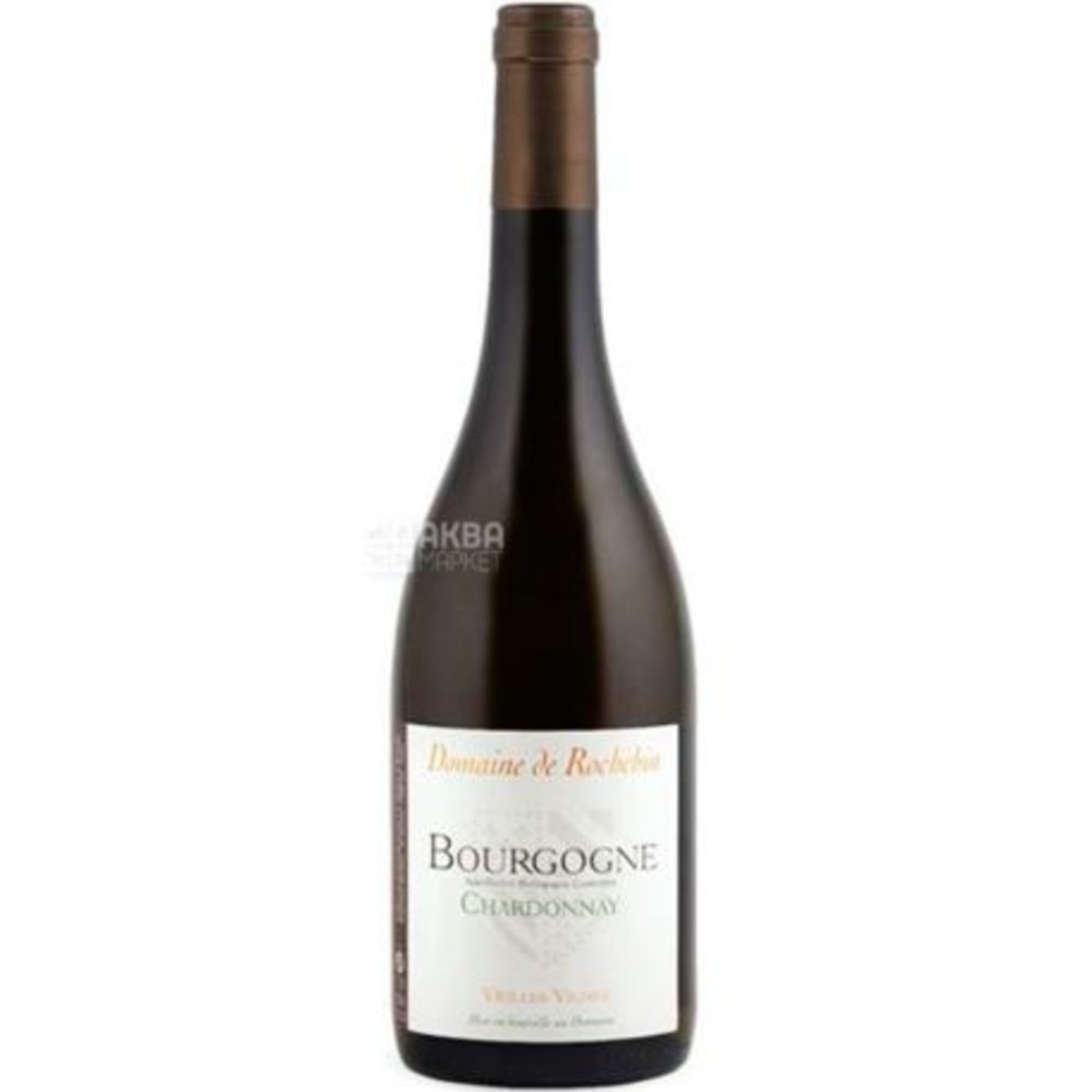 Вино Domaine de Rochebin Bourgogne Chardonnay біле сухе 750 мл.