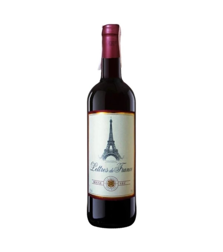 Вино Maison Bouey Lettres de France Rouge Sec червоне сухе.