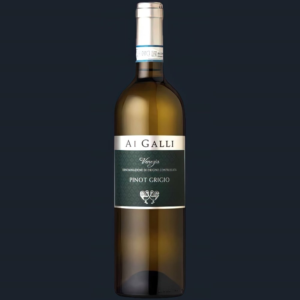 Вино Ai Galli Pinot Grigio DOC Venezia біле сухе.