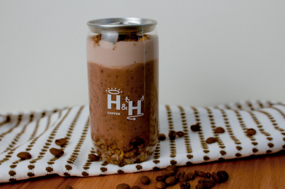 Шоколадно - кавовий чіа пудинг