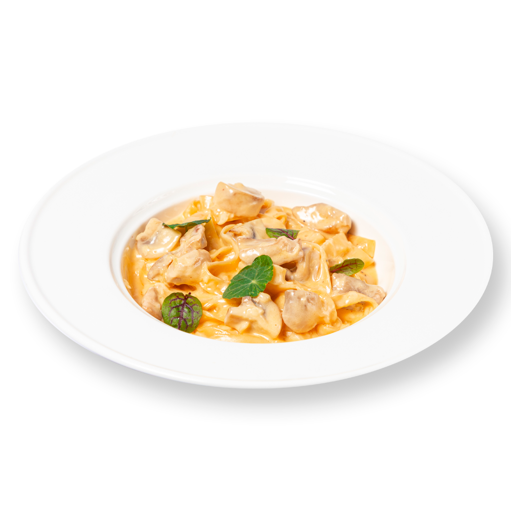 Паста з куркою, грибами та сиром 315 гр