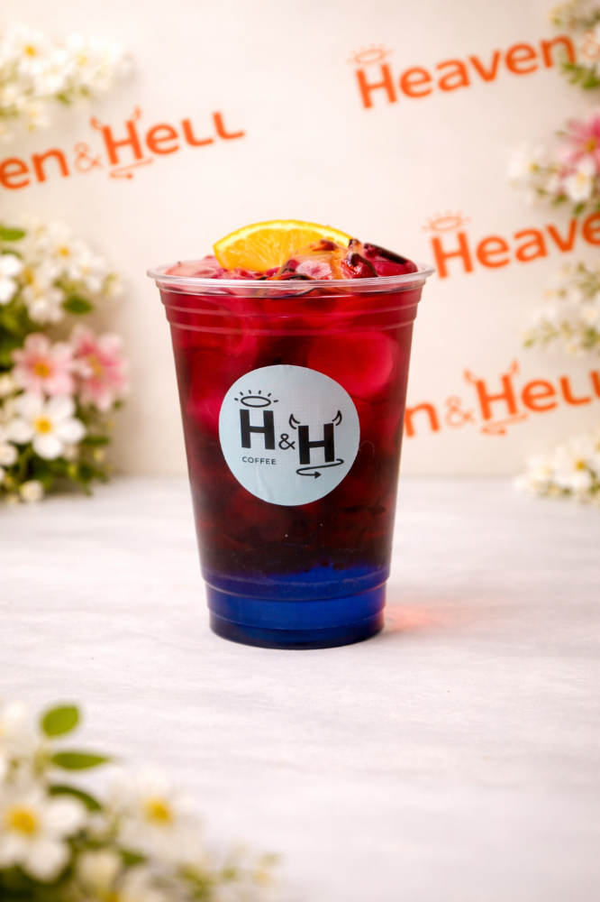 Лимонад Кюрасао малина