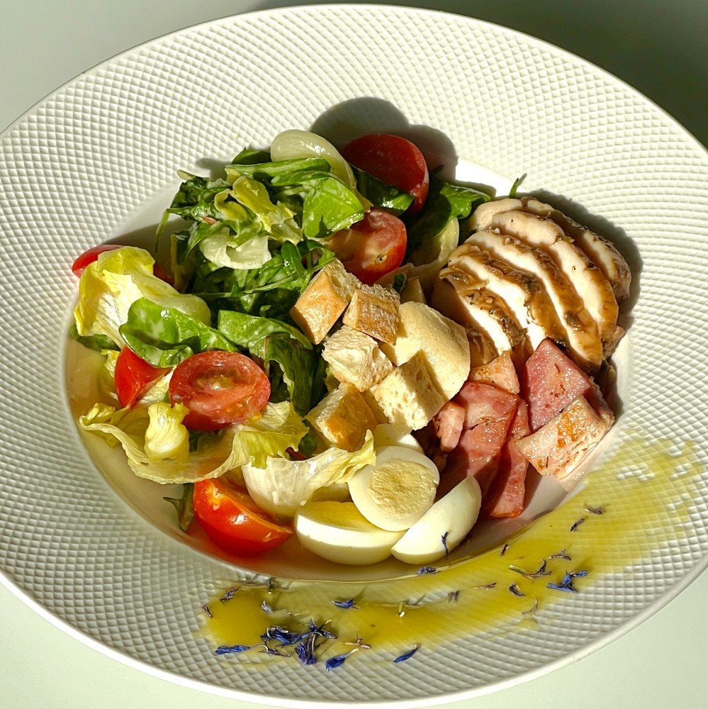 Салат Цезар з куркою