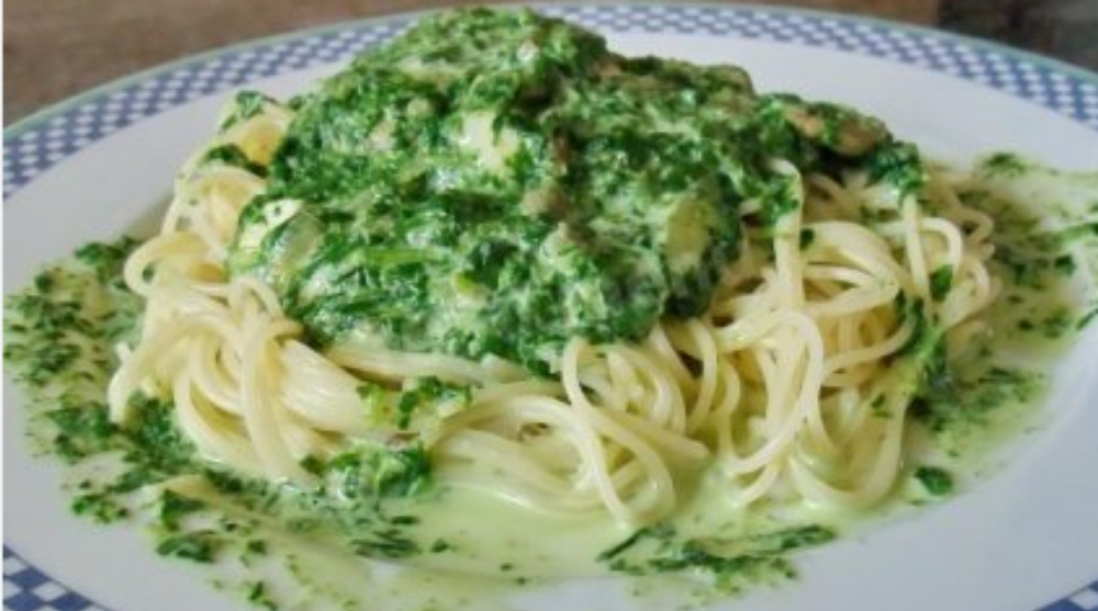 Паста зі шпинатом