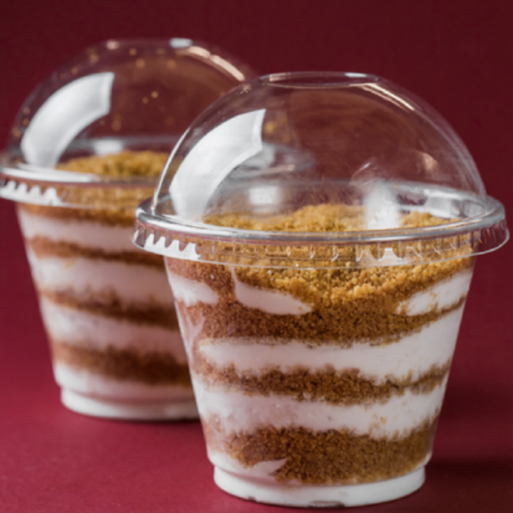 Медовик в стаканчику