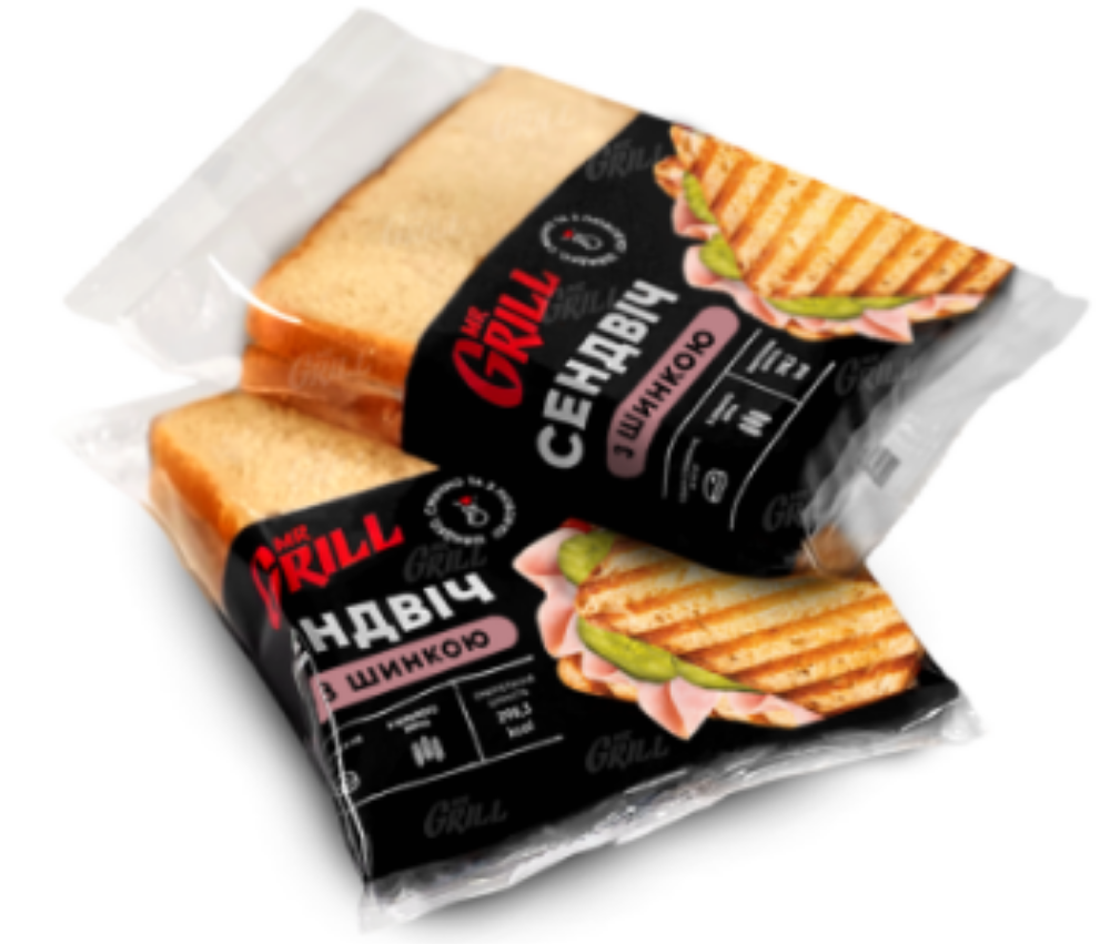 Сендвіч в асортименті (шинка/салямі)